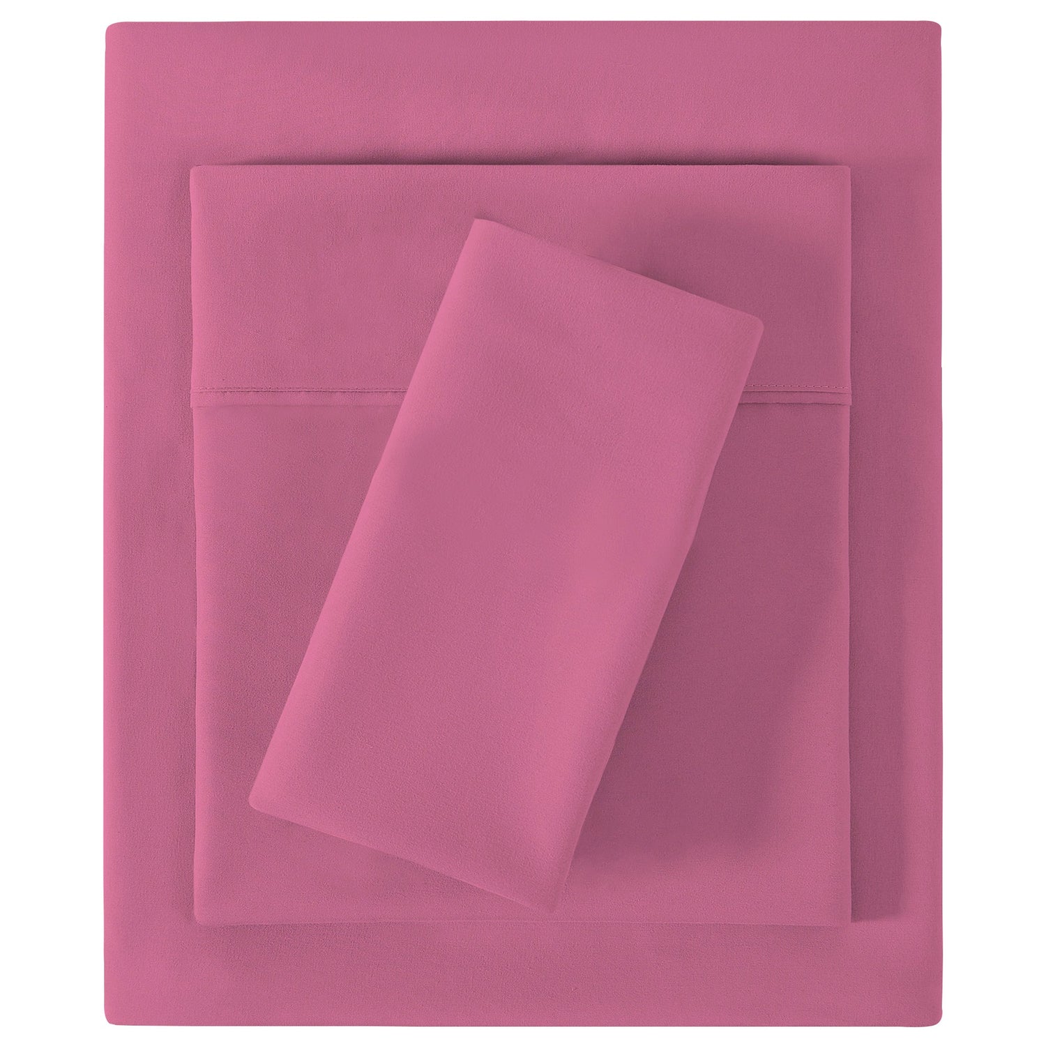 4-Piece Essential Sheet Set - Rose Red image 2