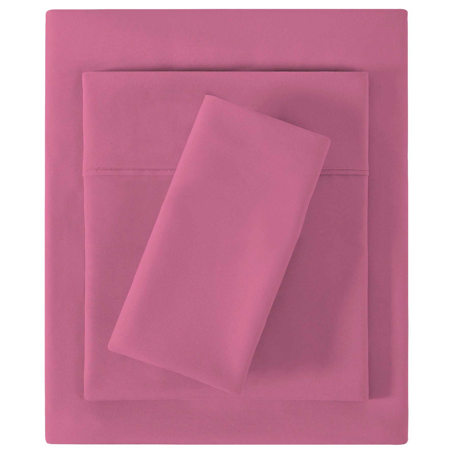 4-Piece Essential Sheet Set - Rose Red image 2