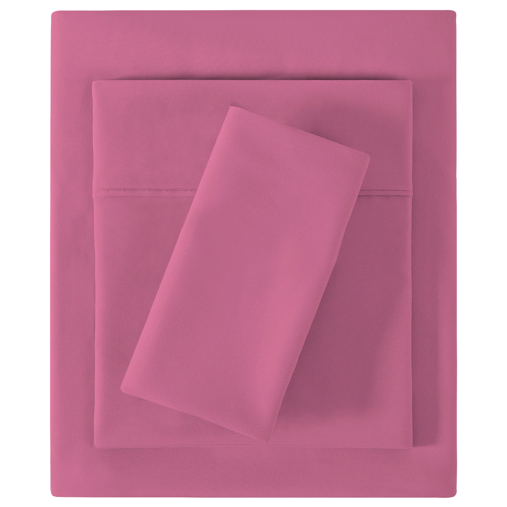 4-Piece Essential Sheet Set - Rose Red image 2