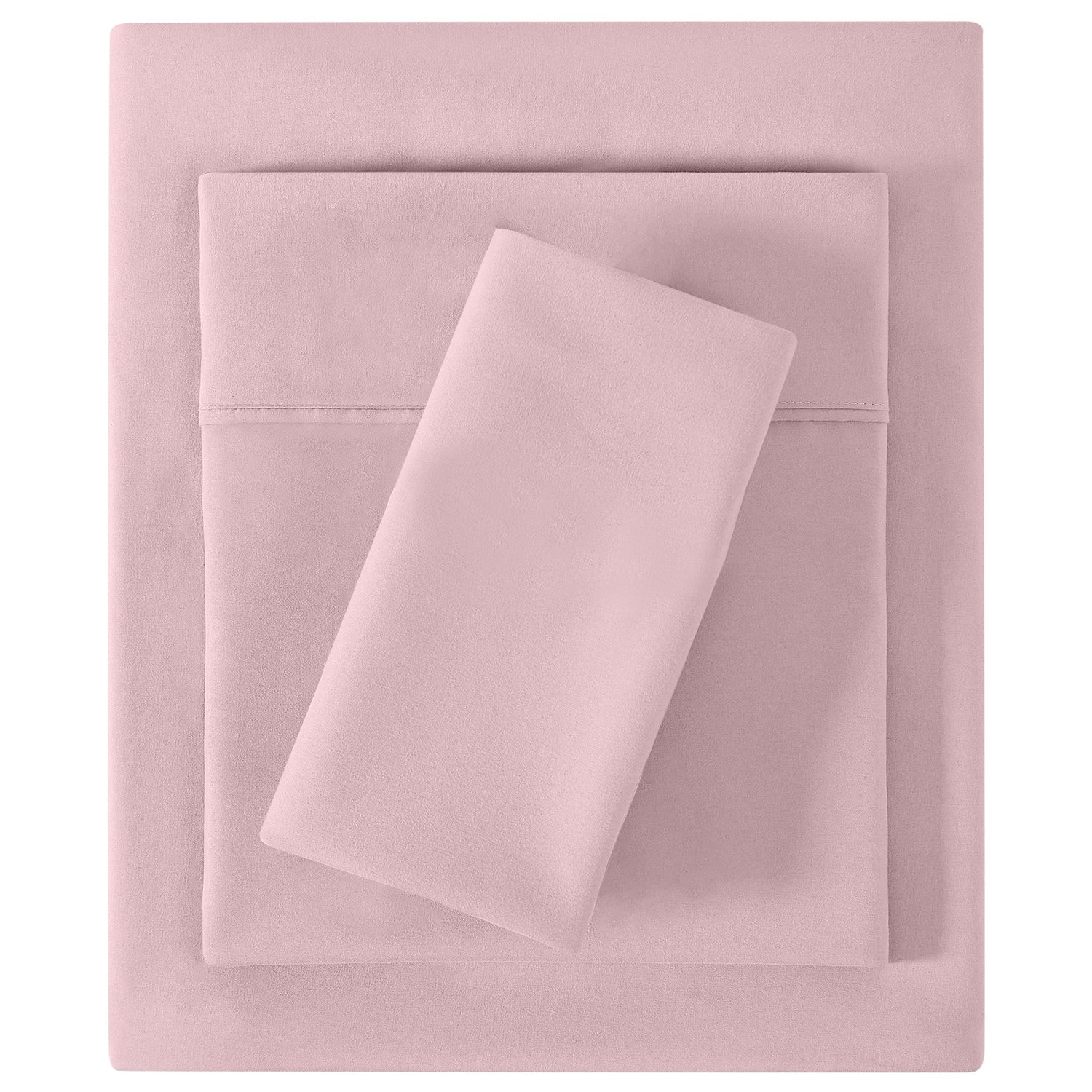 4-Piece Essential Sheet Set - Pink image 1