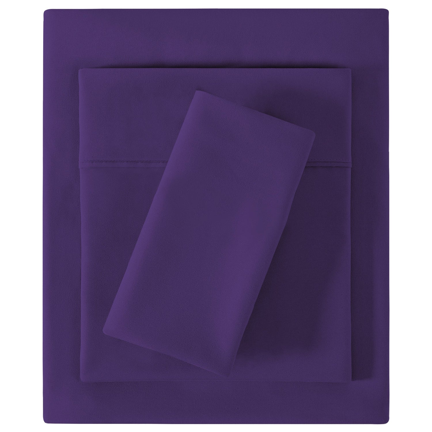 4-Piece Essential Sheet Set - Purple