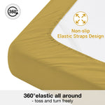 4-Piece Essential Sheet Set - Turmeric image 7