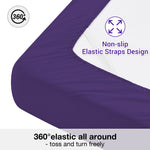 4-Piece Essential Sheet Set - Purple image 3