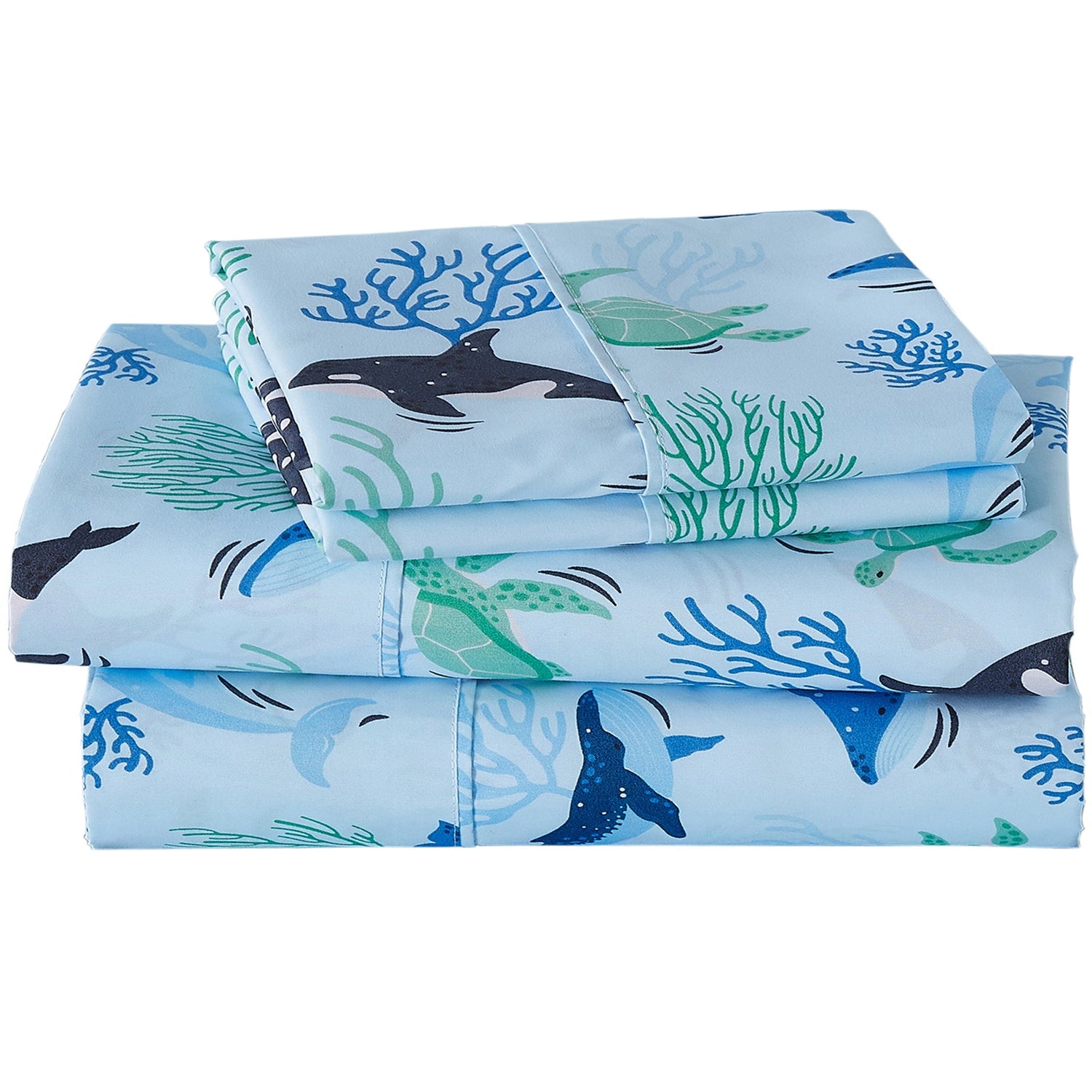 Blue Ocean Kids Bed Sheet Set