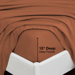 4-Piece Essential Sheet Set - Caramel image 7