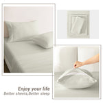 4-Piece Essential Sheet Set - Beige image 4