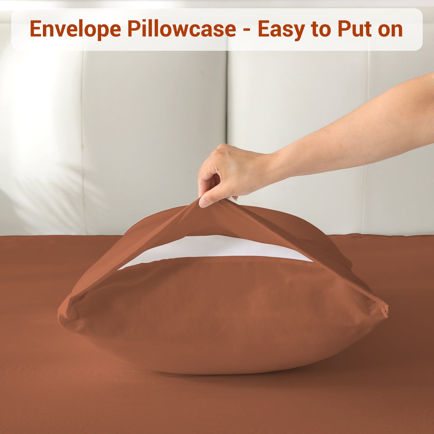 4-Piece Essential Sheet Set - Caramel image 3