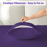 4-Piece Essential Sheet Set - Purple image 1