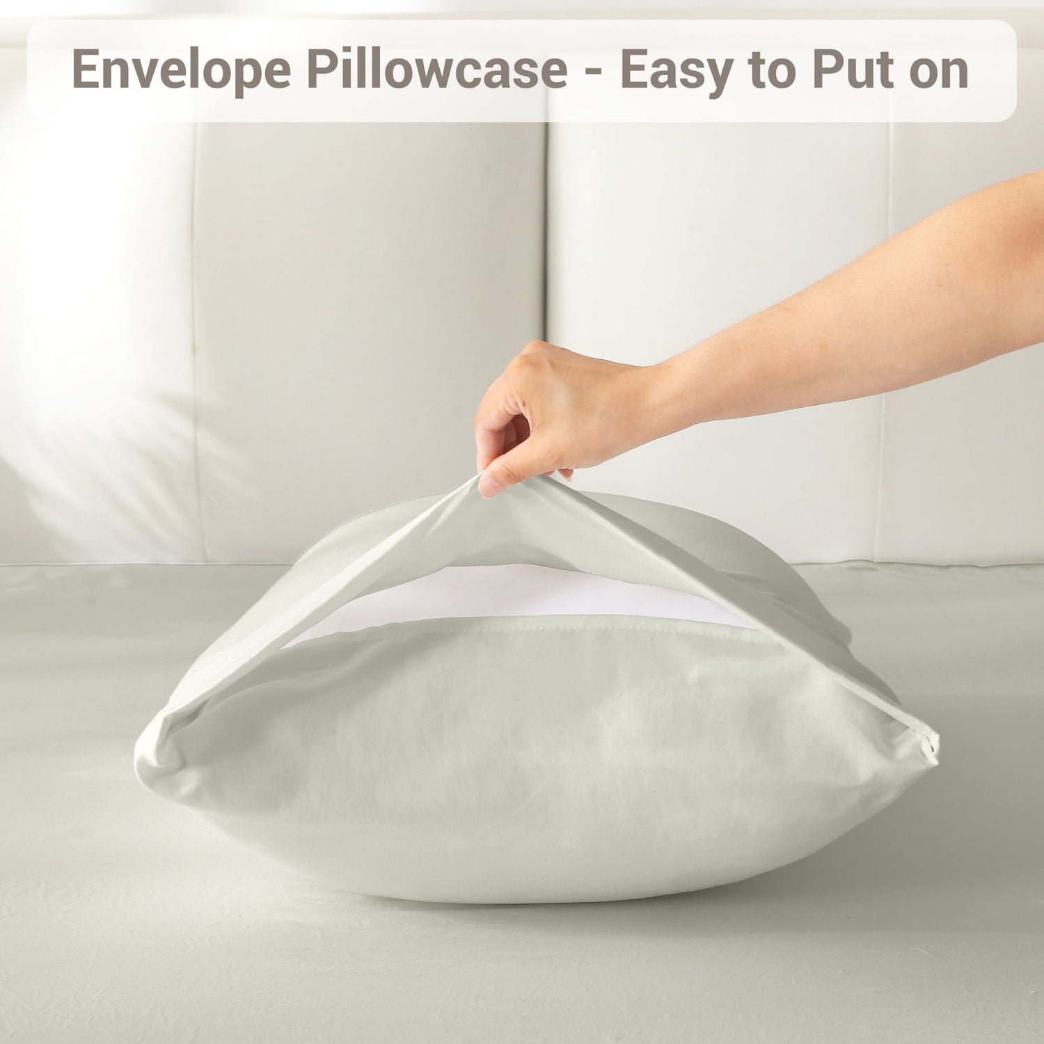 4-Piece Essential Sheet Set - Beige image 5
