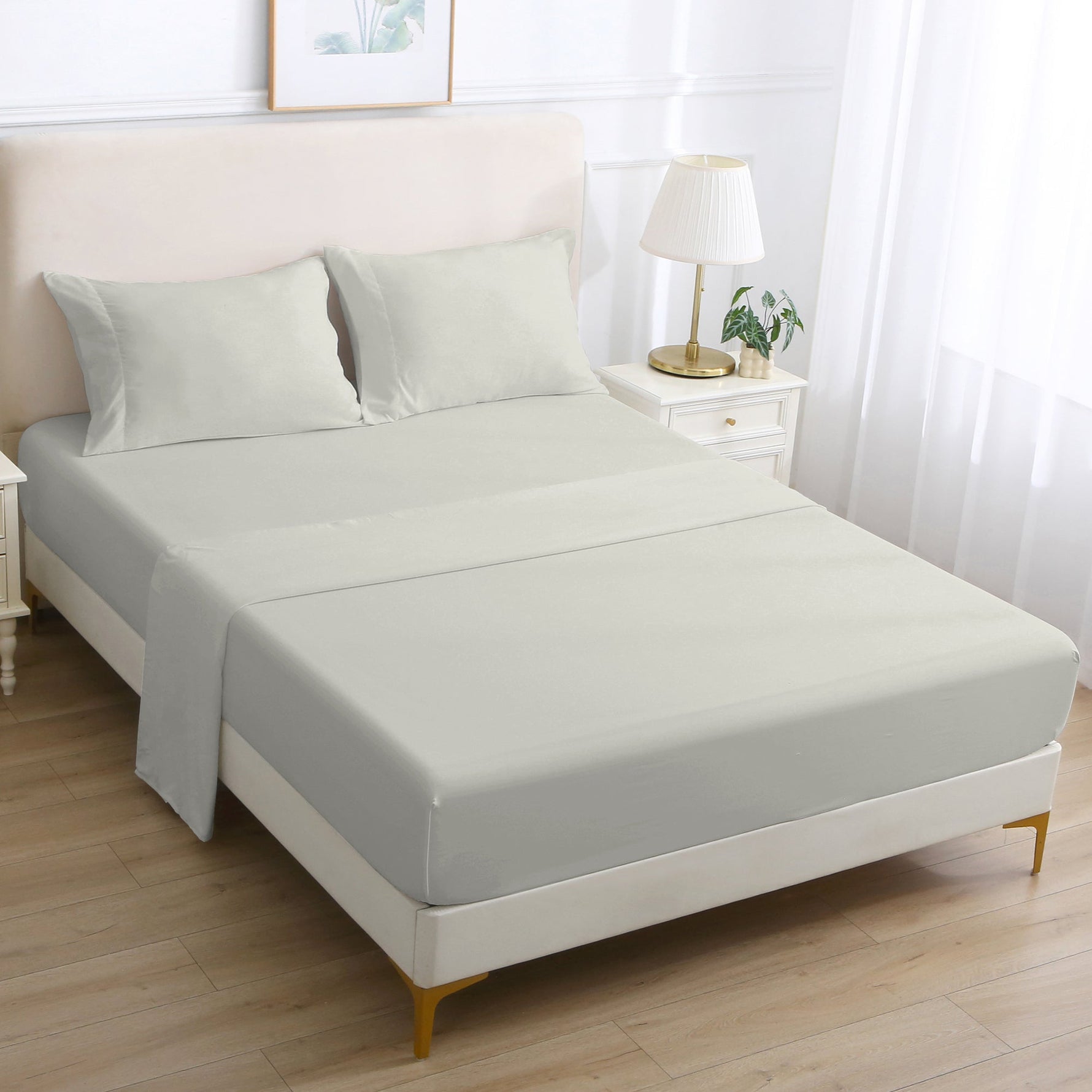 4-Piece Essential Sheet Set - Violet image 3