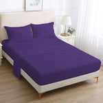 4-Piece Essential Sheet Set - Purple image 4