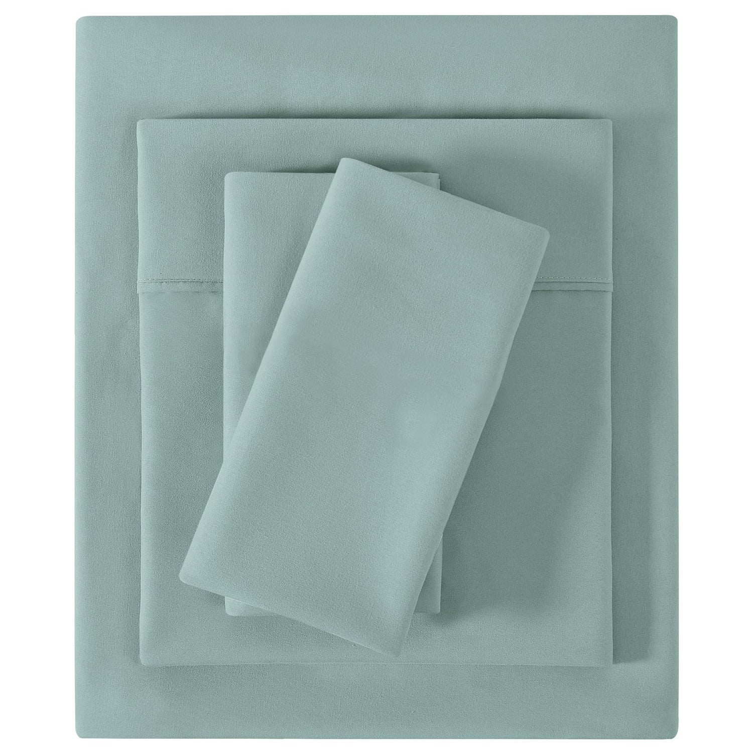 4-Piece Essential Sheet Set - Misty Sage image 6