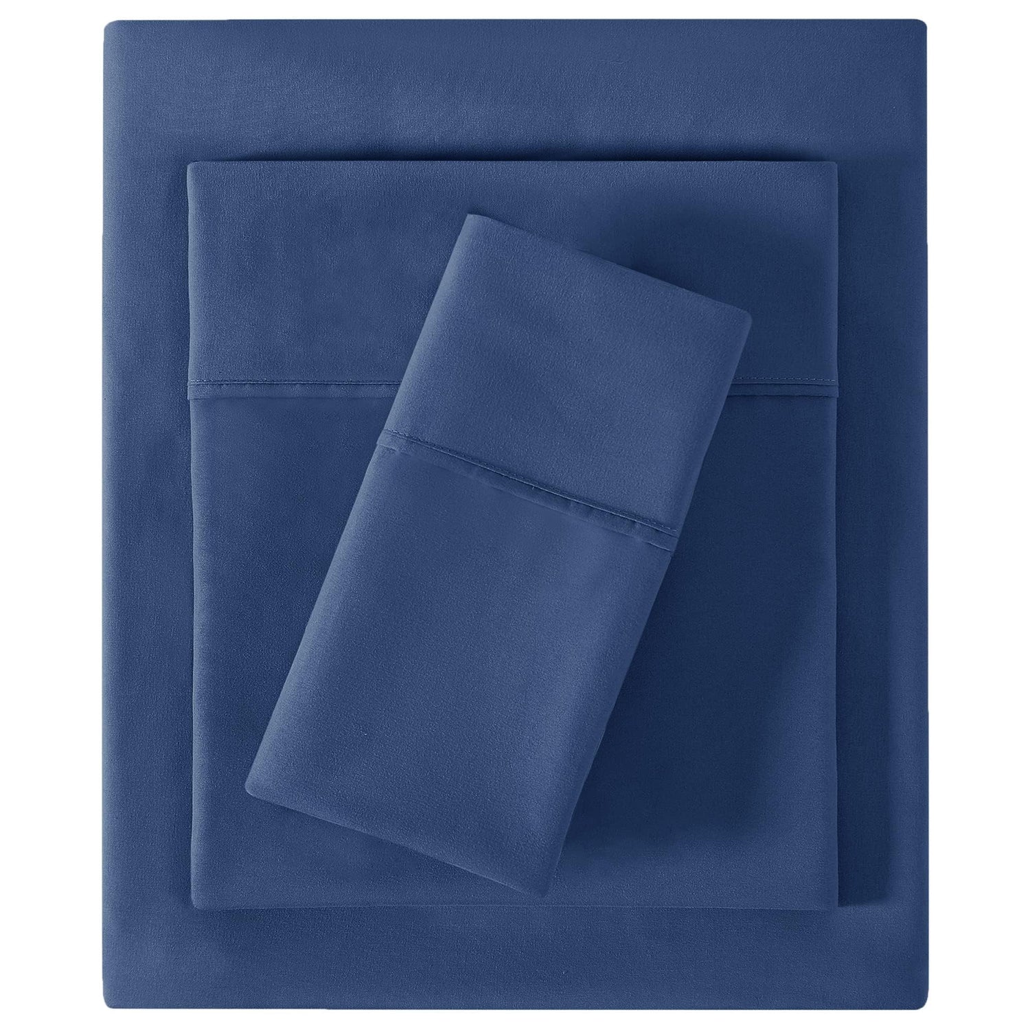 4-Piece Essential Sheet Set - Navy image 1