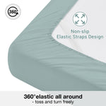 4-Piece Essential Sheet Set - Misty Sage image 10