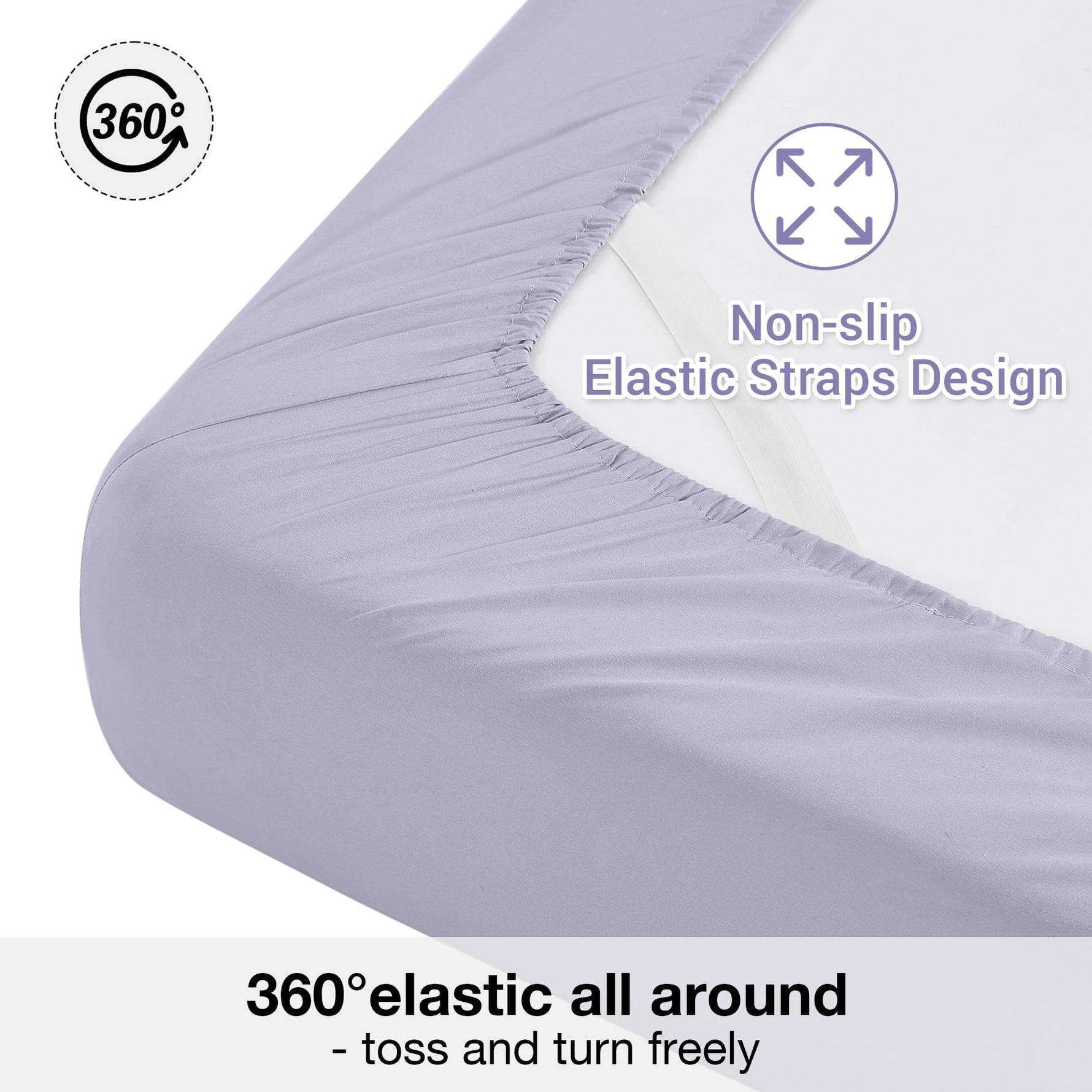 4-Piece Essential Sheet Set - Misty Sage image 1