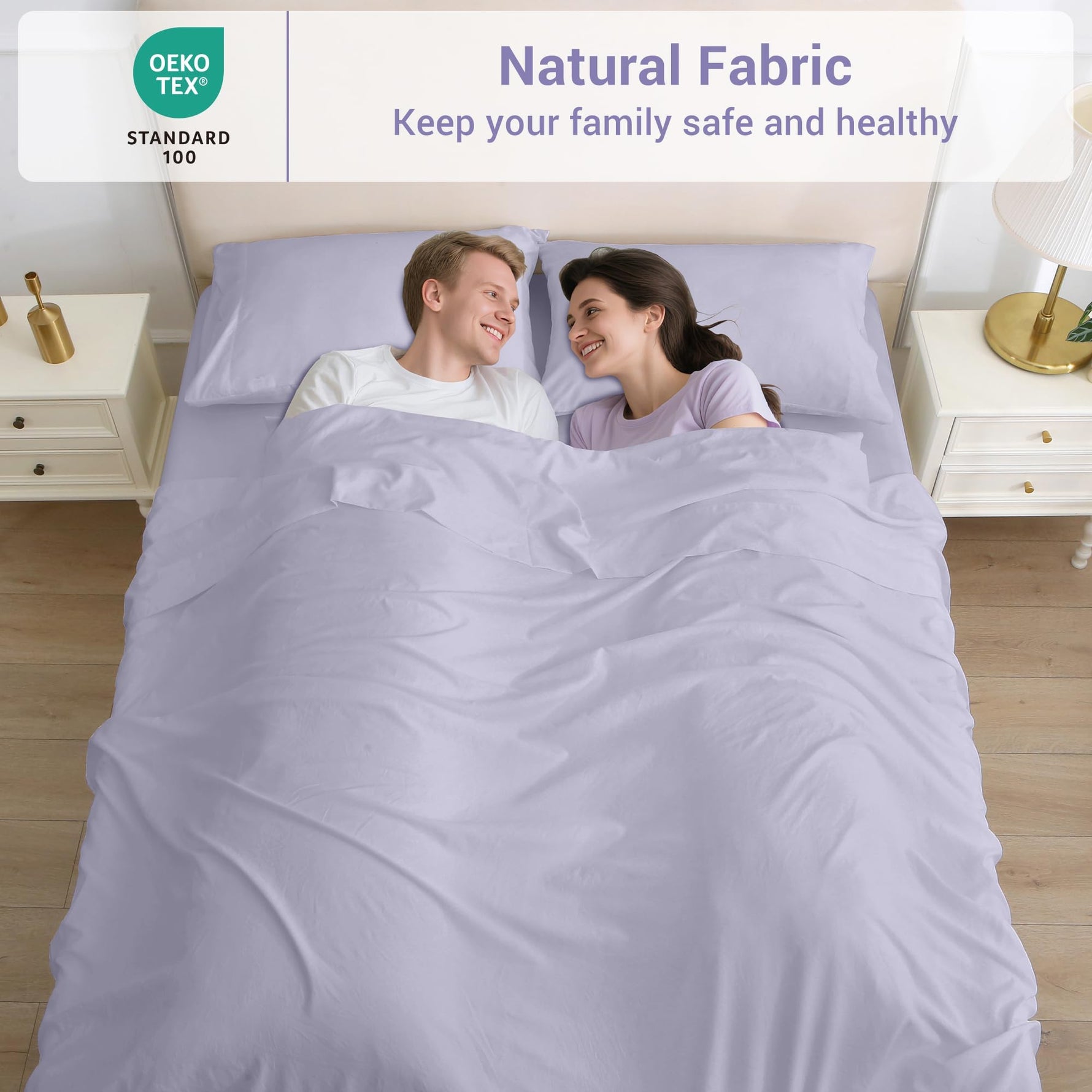 4-Piece Essential Sheet Set - Misty Sage image 5