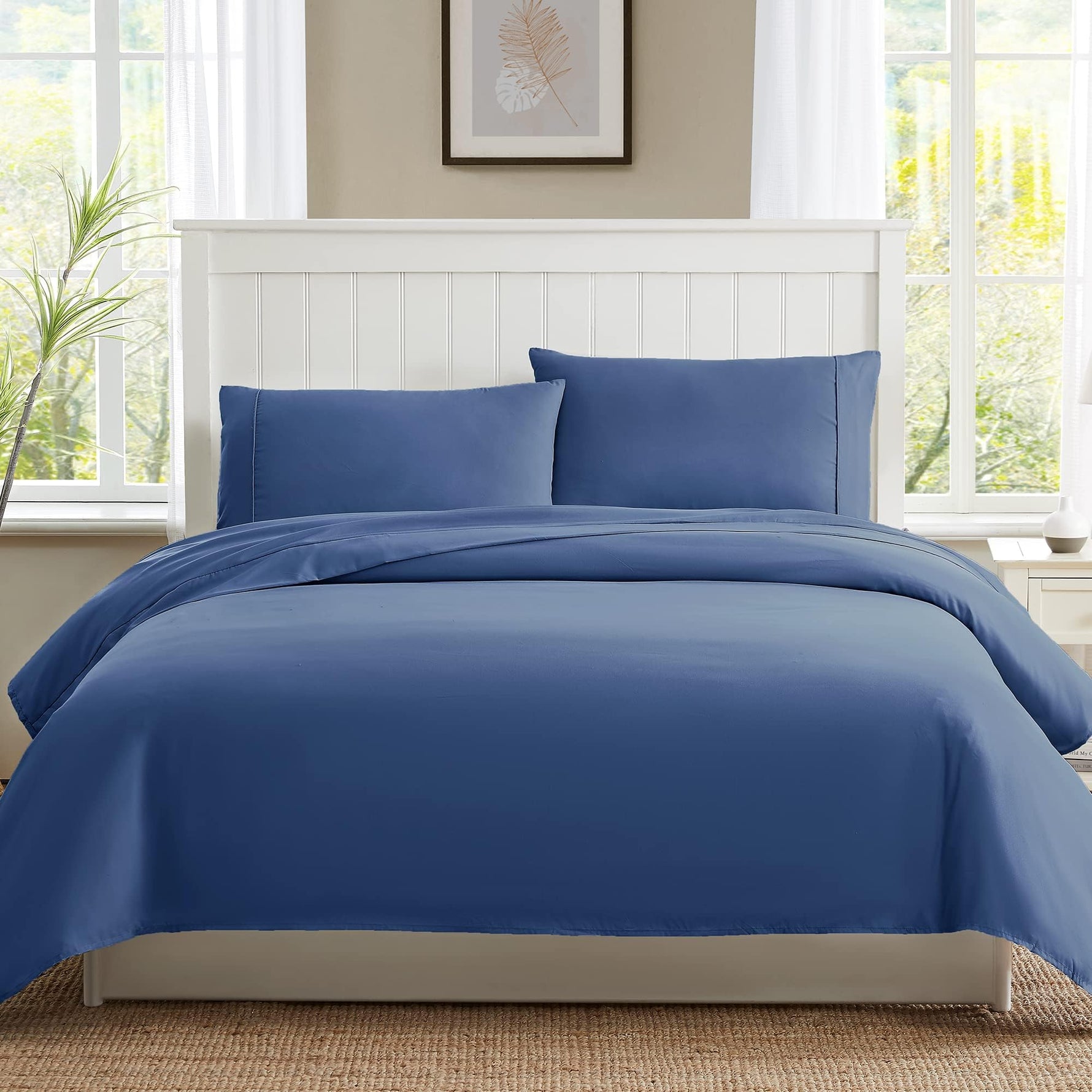 4-Piece Essential Sheet Set - Navy image 7