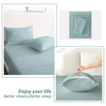 4-Piece Essential Sheet Set - Misty Sage image 7