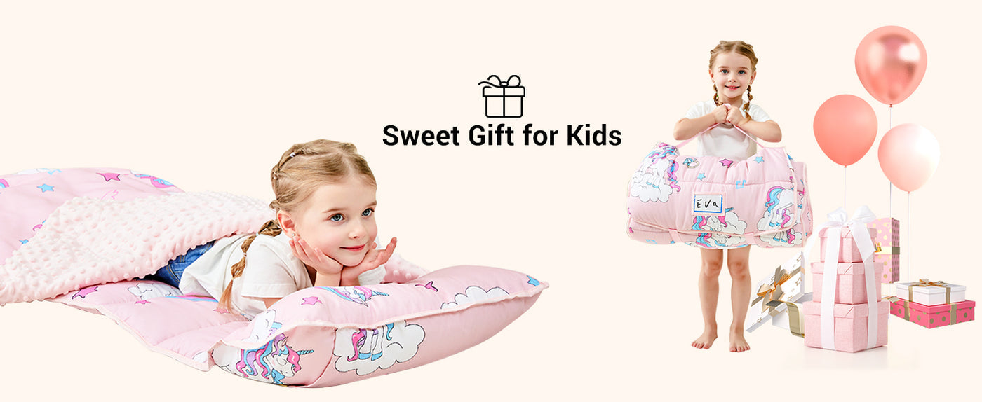 Cozy Comfort Nap Mat - Pink Unicorn detail image 7